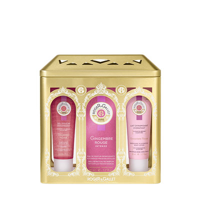 ROGER GALLET COFFRET GINGEMBRE ROUGE INTENSE