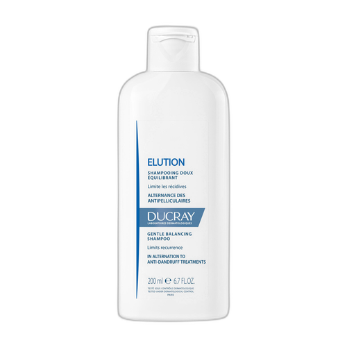 Ducray - Elution - Shampooing doux équilibrant - Complément des traitement antipelliculaire 200 ml