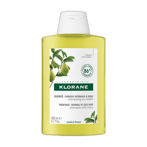 Klorane - Shampoing au Cédrat - Légèreté 200 ml