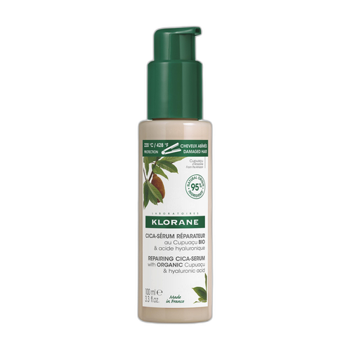 Klorane — Cica-sérum Réparateur au Cupuaçu BIO & acide hyaluronique — Cheveux très secs, abîmés 100 ml