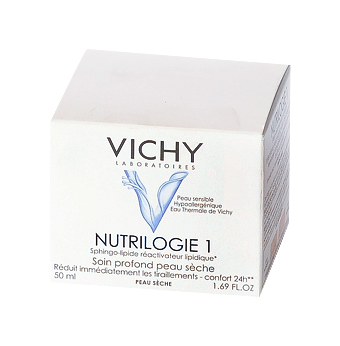 Image VICHY NUTRILOGIE 1 CREME PEAU SECHE 50 ML
