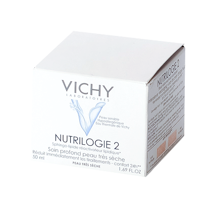 Image VICHY-NUTRILOGIE 2 SOIN PROFOND PEAUX TRES SECHES 50ML