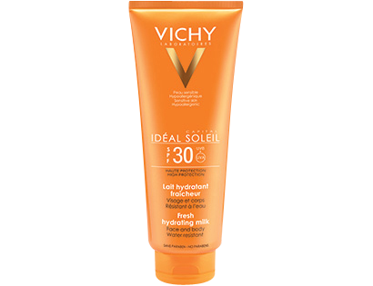 Image VICHY IDEAL SOLEIL LAIT HYDRATANT FRAICHEUR SPF30 300ML