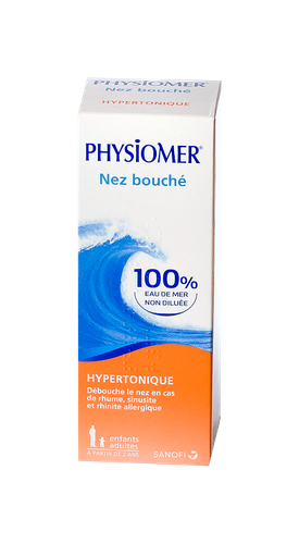 Image PHYSIOMER HYPERTONIQUE NASAL FLACON 135ML