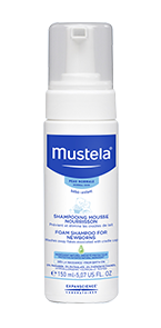 Image MUSTELA BEBE SHAMPOOING MOUSSE 150ML