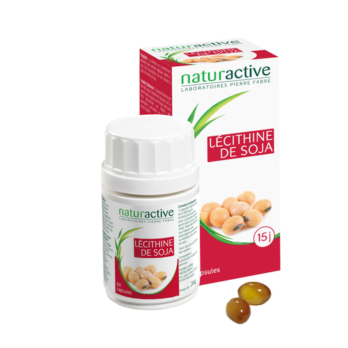 Naturactive - Lécithine de soja 60 gélules